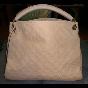 Louis Vuitton Creme Empreinte Leather Artsy